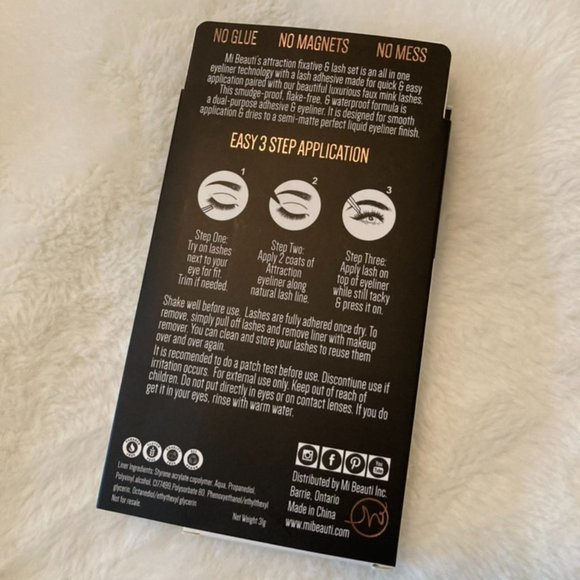 Attraction Fixative Adhesive Eyeliner Application Set - Picture 3 of 4